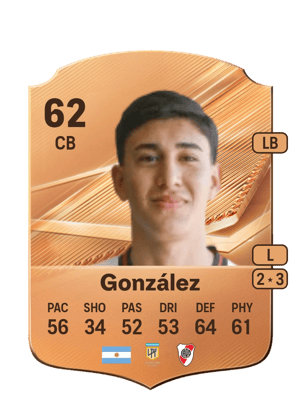 González - 62 - Rare