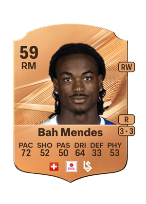 Bah Mendes - 59 - Rare