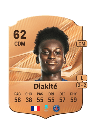Diakité - 62 - Rare