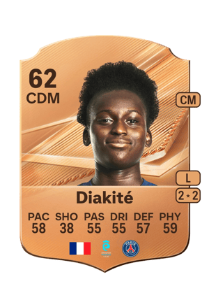 Diakité - 62 - Rare