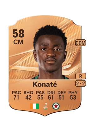 Konaté - 58 - Rare