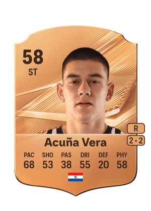 Acuña Vera - 58 - Rare