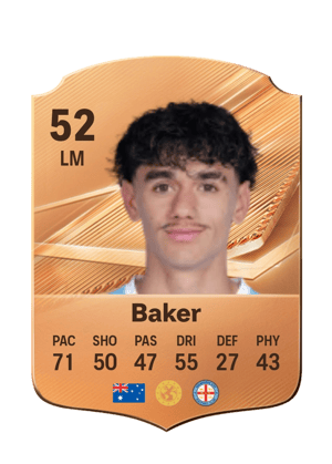 Baker - 52 - Rare