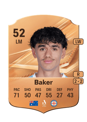 Baker - 52 - Rare