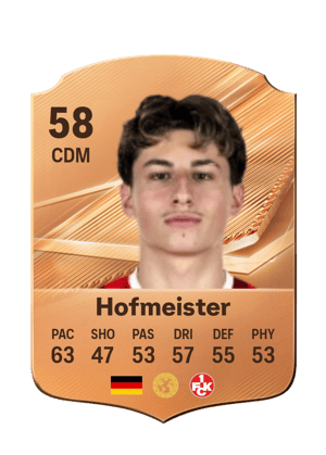 Hofmeister - 58 - Rare
