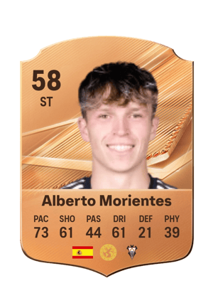 Alberto Morientes - 58 - Rare