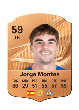 Jorge Montes - 59 - Rare