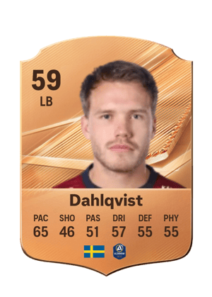 Dahlqvist - 59 - Rare