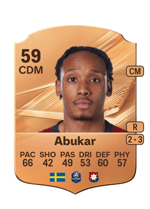 Abukar - 59 - Rare