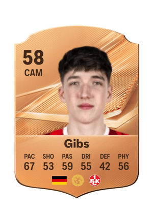 Gibs - 58 - Rare