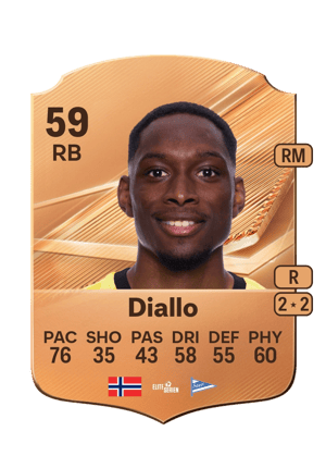 Diallo - 59 - Rare