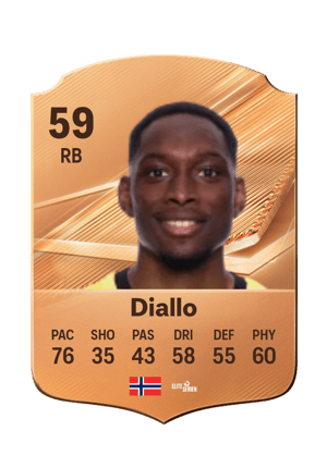 Diallo - 59 - Rare