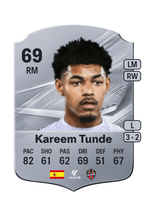Kareem Tunde - 69 - Rare
