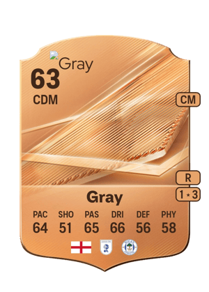 Gray - 63 - Rare