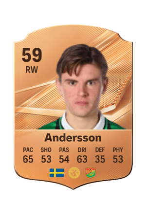 Andersson - 59 - Rare