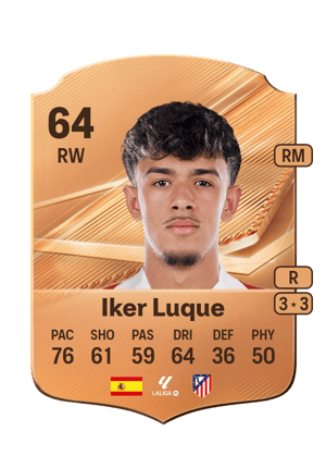 Iker Luque - 64 - Rare