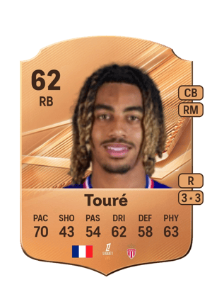 Touré - 62 - Rare