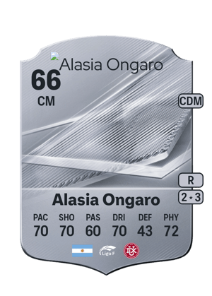 Alasia Ongaro - 66 - Rare