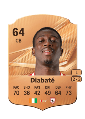 Diabaté - 64 - Rare