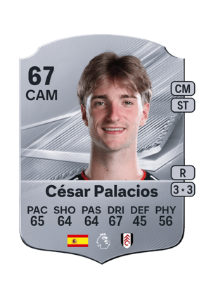 César Palacios - 67 - Rare