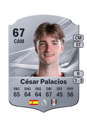 César Palacios - 67 - Rare