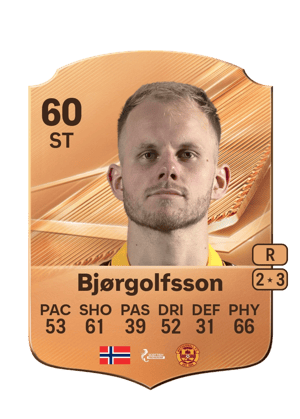 Bjørgolfsson - 60 - Rare