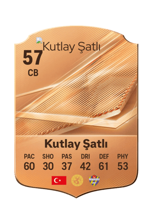 Kutlay Şatlı - 57 - Rare