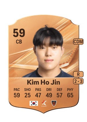 Kim Ho Jin - 59 - Rare