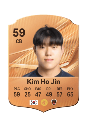 Kim Ho Jin - 59 - Rare