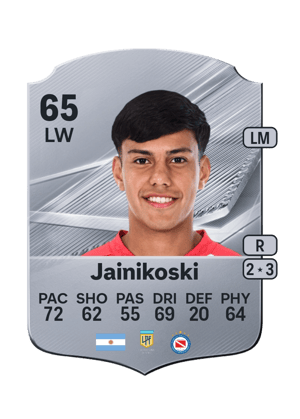 Carta de Facundo Jainikoski no FC 27