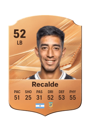 Recalde - 52 - Rare