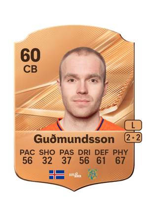 Guðmundsson - 60 - Rare