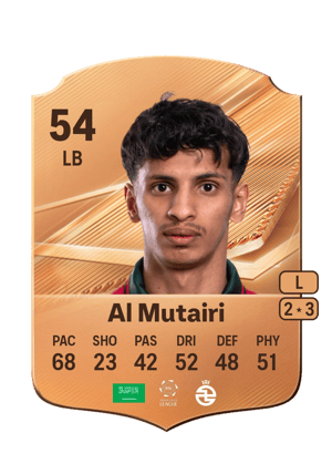 Al Mutairi - 54 - Rare