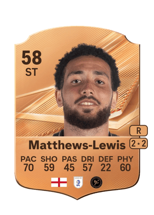 Matthews-Lewis - 58 - Rare