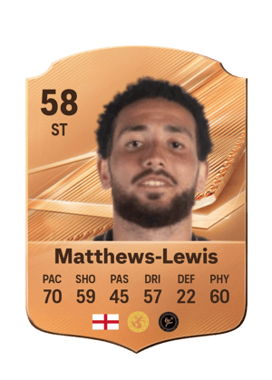 Matthews-Lewis - 58 - Rare