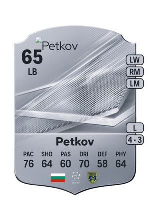 Petkov - 65 - Rare