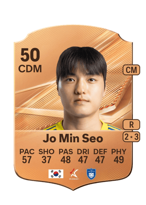 Jo Min Seo - 50 - Rare