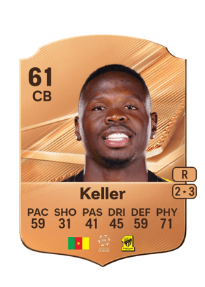 Stephane Keller FC 27 card