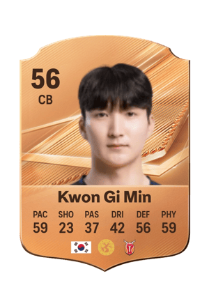 Kwon Gi Min - 56 - Rare