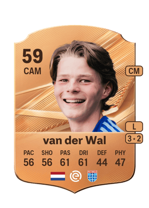 van der Wal - 59 - Rare