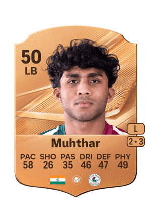 Umer Muhthar FC 27 card
