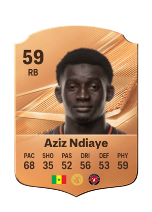 Aziz Ndiaye - 59 - Rare