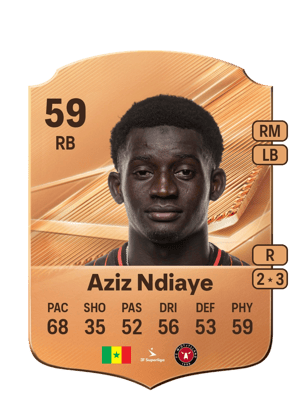 Aziz Ndiaye - 59 - Rare
