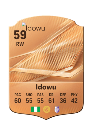 Idowu - 59 - Rare
