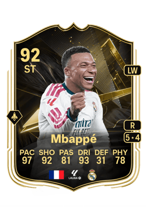 Mbappé - 92 - Team of the week