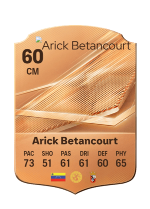 Arick Betancourt - 60 - Rare