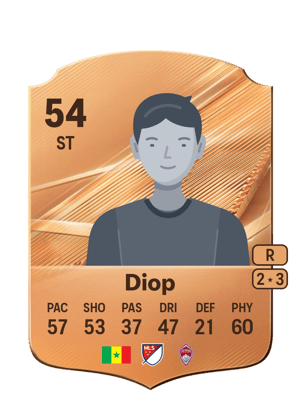 Diop - 54 - Rare