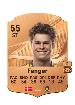 Carta de Oskar Fenger en FC 27