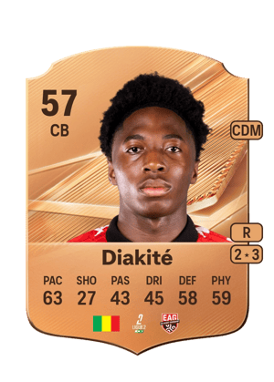 Diakité - 57 - Rare