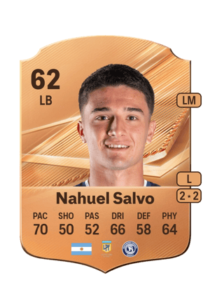 Nahuel Salvo - 62 - Rare